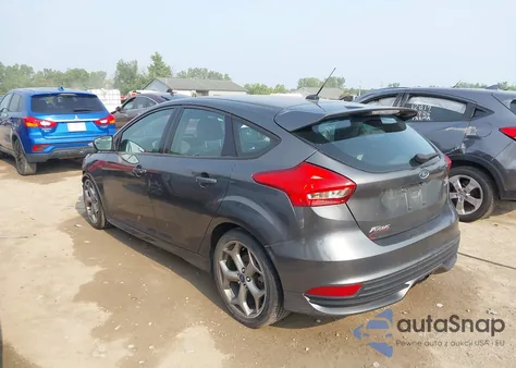 2016 Ford Focus St из США, поврежденный, VIN 1FADP3L97GL211901